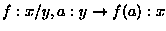 $f: (x\backslash z)/y \to \lambda v[\lambda w[f(w)(v)]]: (x/y)\backslash z$