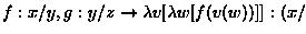 $t: z/y, a: x, b: y \to t: z/y, b: y, a: x$