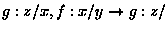 $a: x, b: x \to (a,b): x$