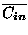 $\overline{C_{in}}$